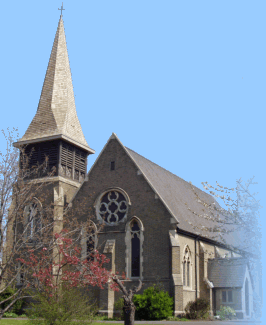 Christ Church photographed on Easter Day, 2007
